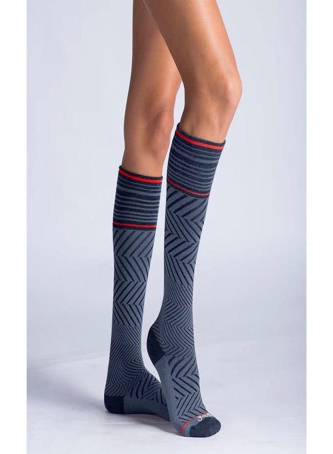 ja vie 76% Merino Wool Graduated Compression Socks for Women & Men (15-20mmHg) - Image 4